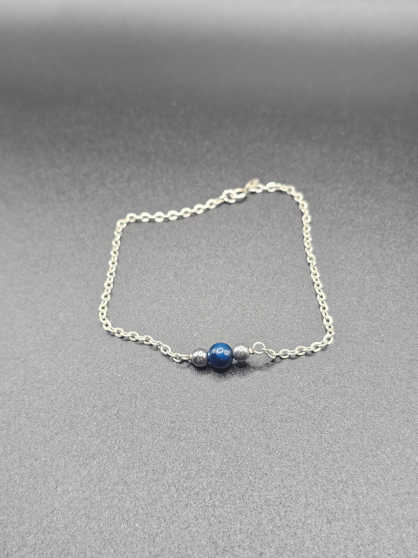Fierce Balance: Silver & Aqeeq  Bracelet