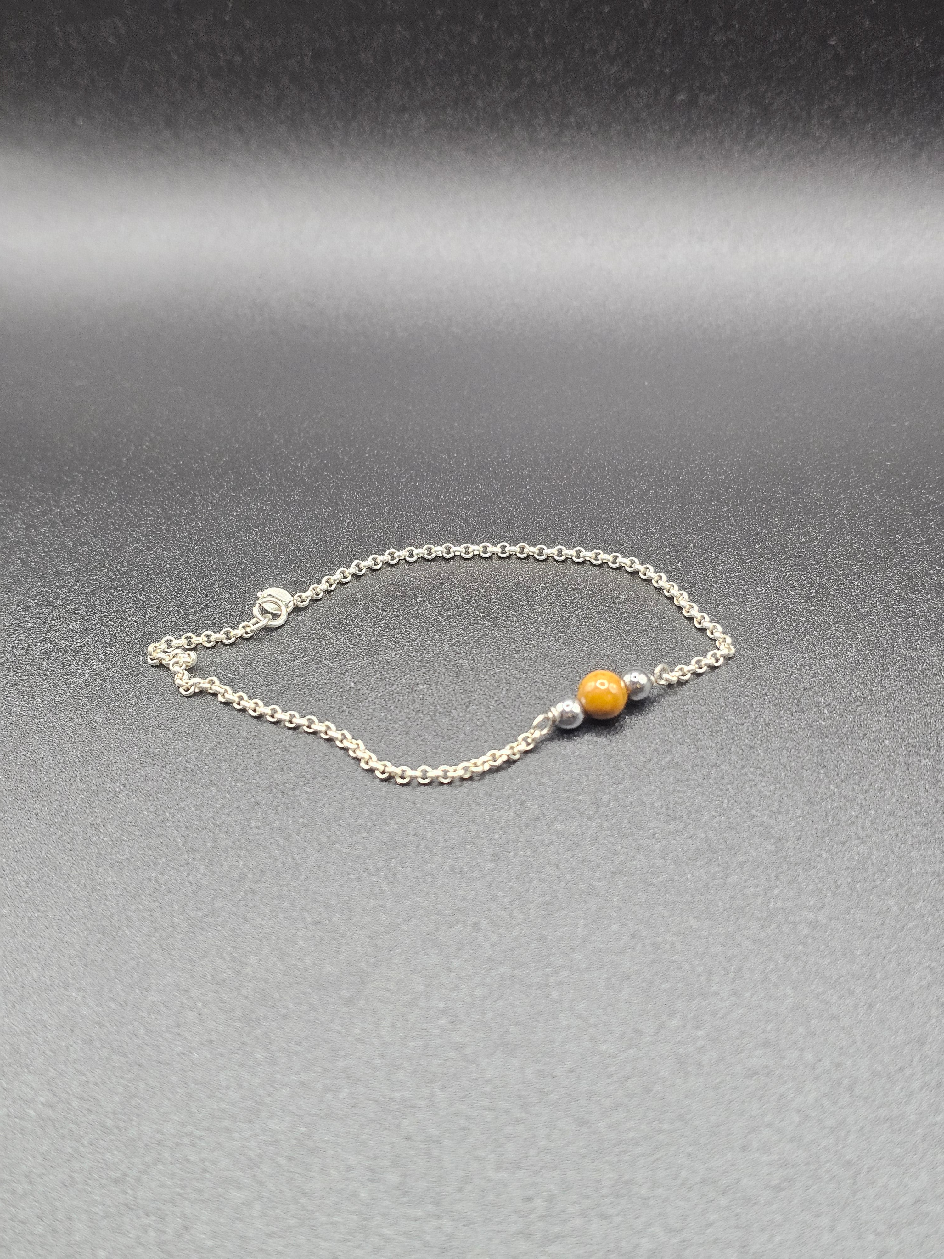 Fierce Balance: Tiger Eye Bracelet