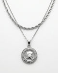 Spartan Honor – Double Chain Necklace