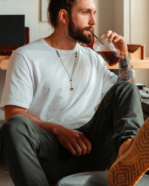 Calm Horizon Tiger eye – Necklace