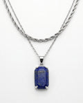 Deep Edge – Double Chain Necklace