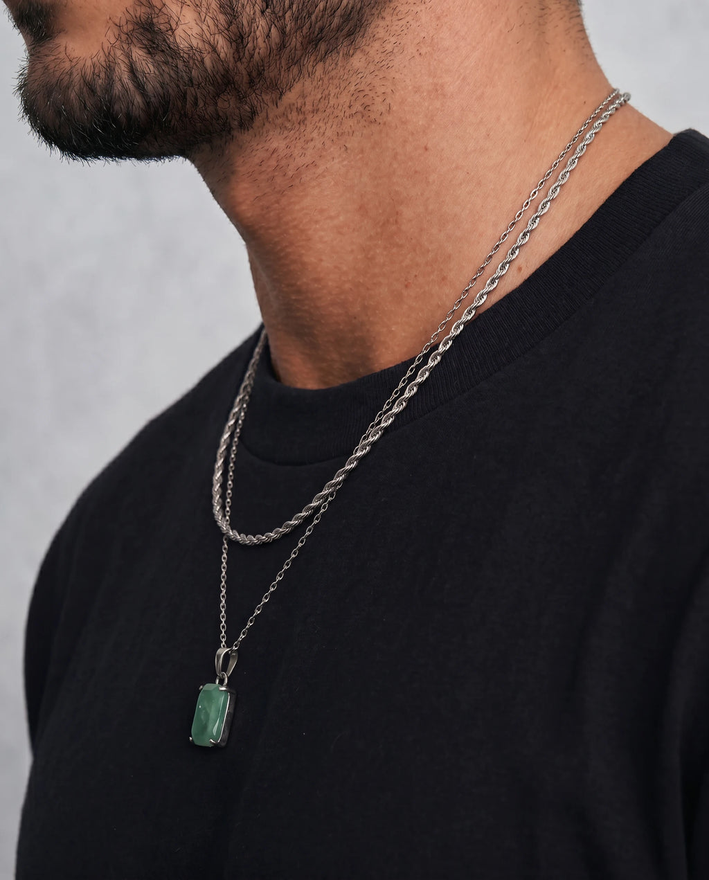 Forest Edge – Double Chain Necklace