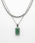 Forest Edge – Double Chain Necklace