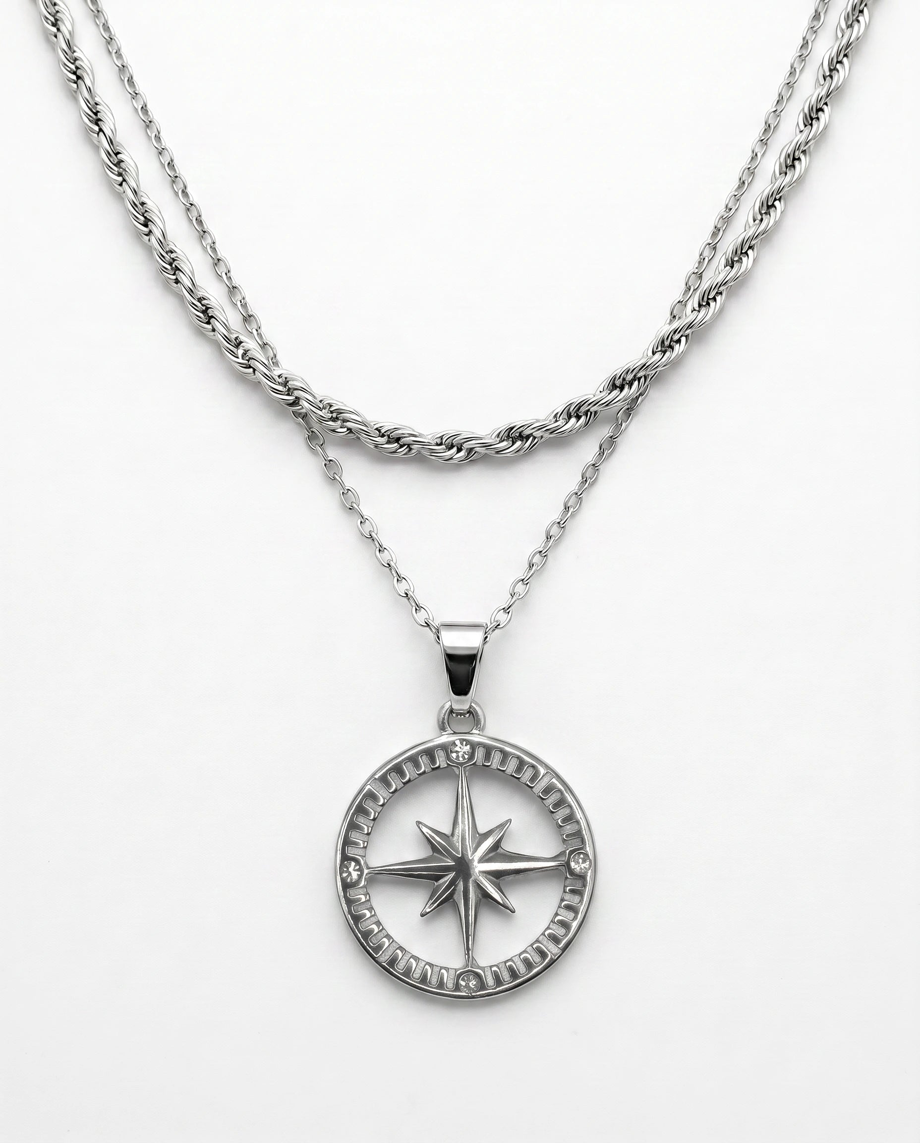 True North – Double Chain Necklace